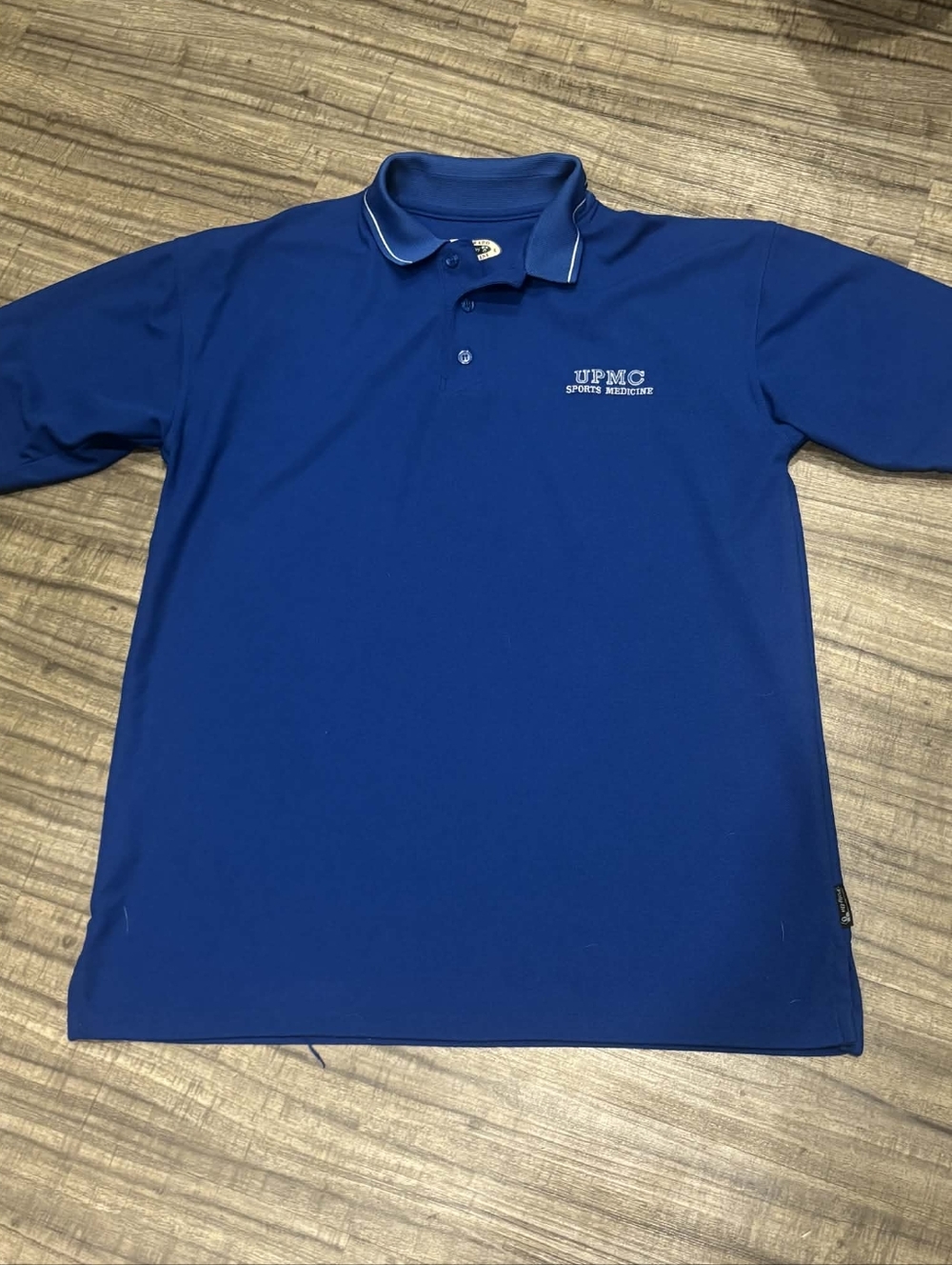 UPMC Sports Medicine Short Sleeve Polo Shirt, Size Adult Large